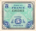 France 1 5 Francs, 1944